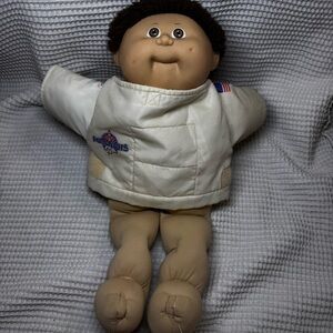Vintage Cabbage Patch Kids Young Astronaut Doll 1980s Signed
